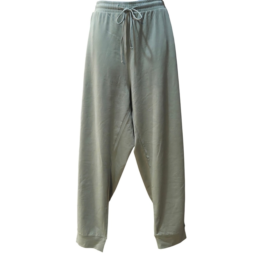 Disney Parks Mickey Mouse Sage Green Lounge/Joggers Pants XL Drawstring Waist